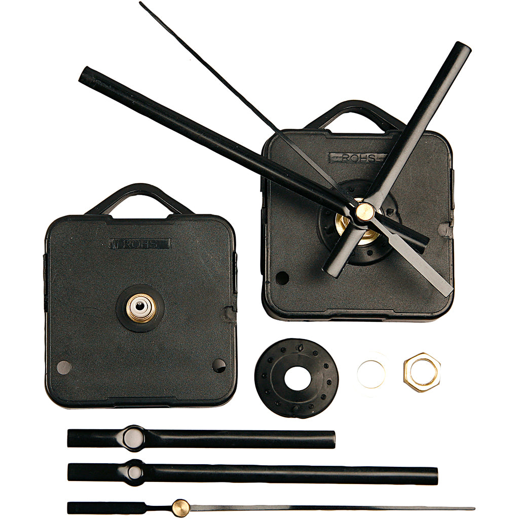 Clockwork Mechanics, black, plate max thickness 10 mm