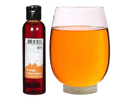 Water colouring dye Orange (1 pc)