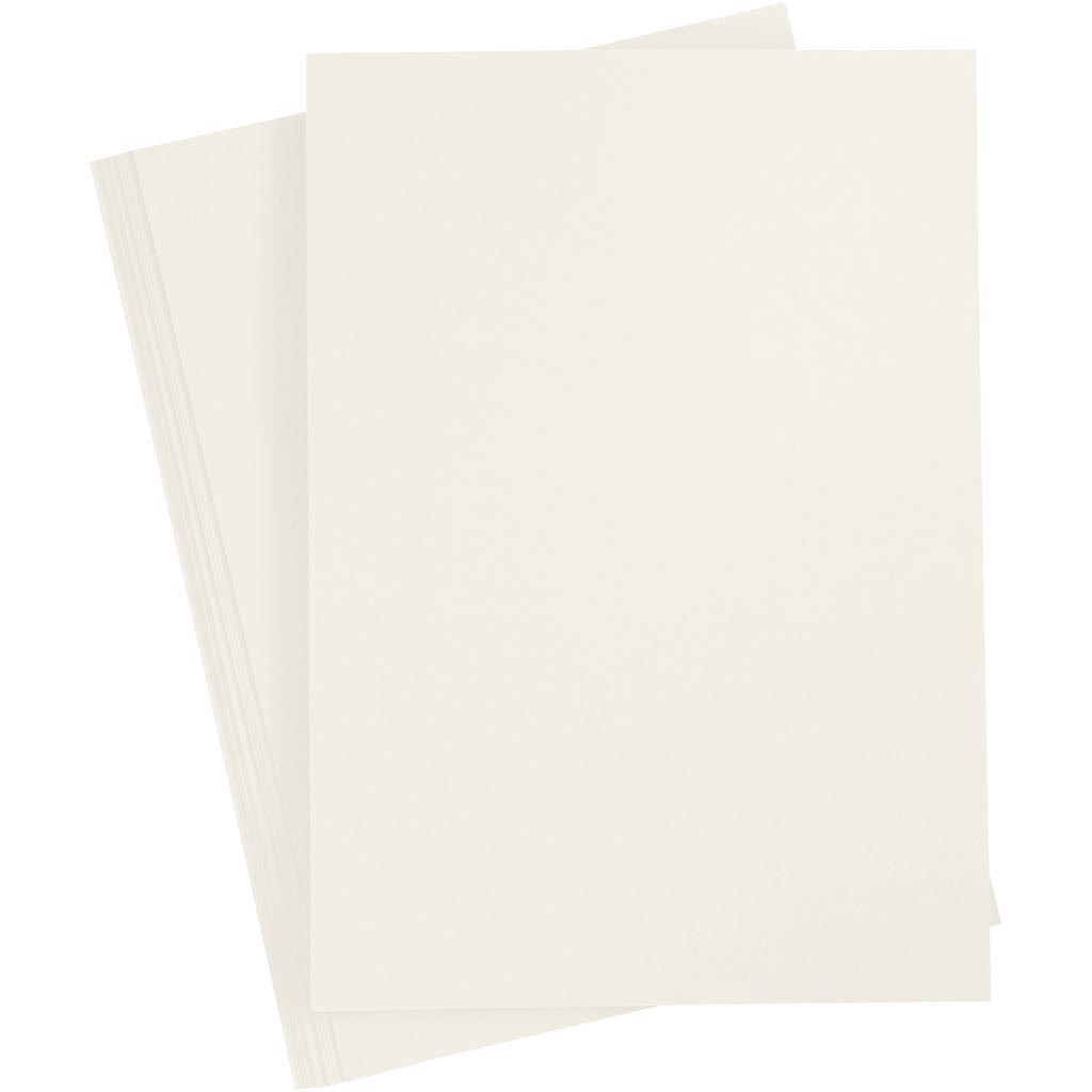 Paper, A4, sheet 210x297 mm, 80 g, off-white, 20 pc