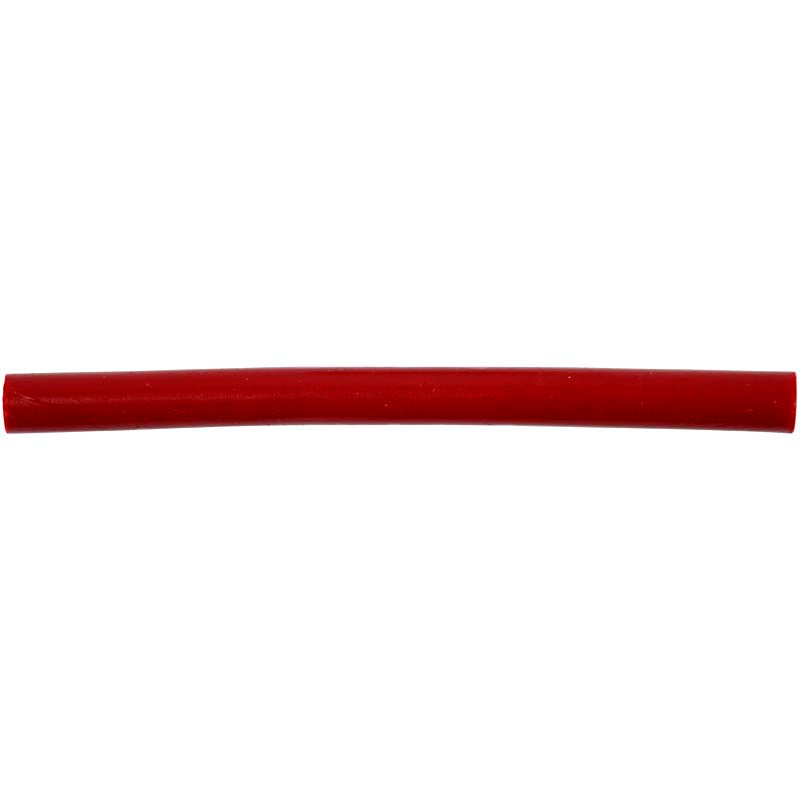 Sealing Gun Wax, L: 10 cm, dia. 8 mm, red, 6 pc