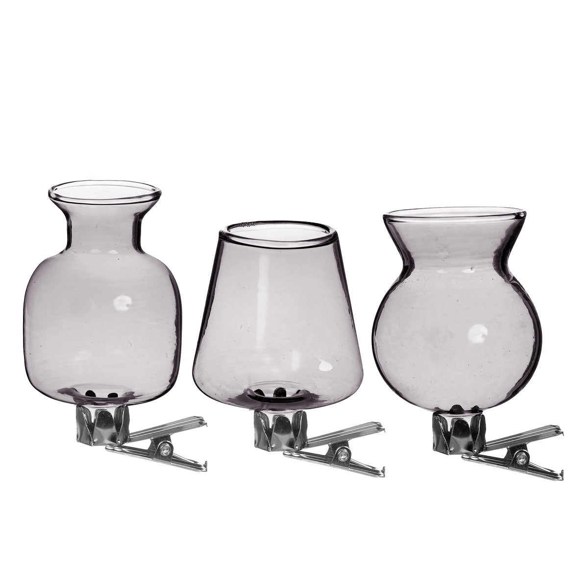 Vases on clip assortment of 3 pieces Grey (1 pcs.)