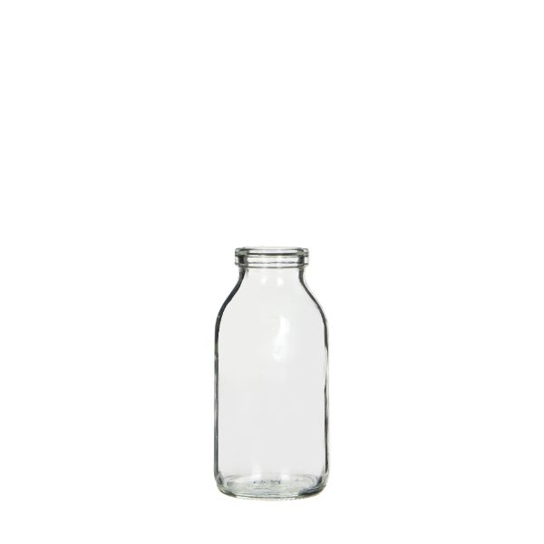Glass Bottle 100ml 10.5cm tall Ø 5cm (tray with 32 pcs)