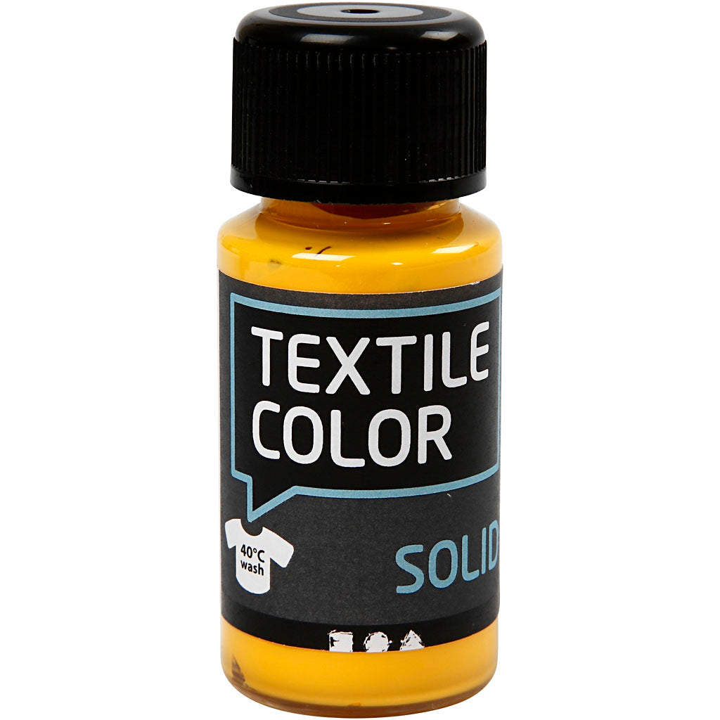 Textile Solid, opaque, yellow, 50 ml/ 1 bottle