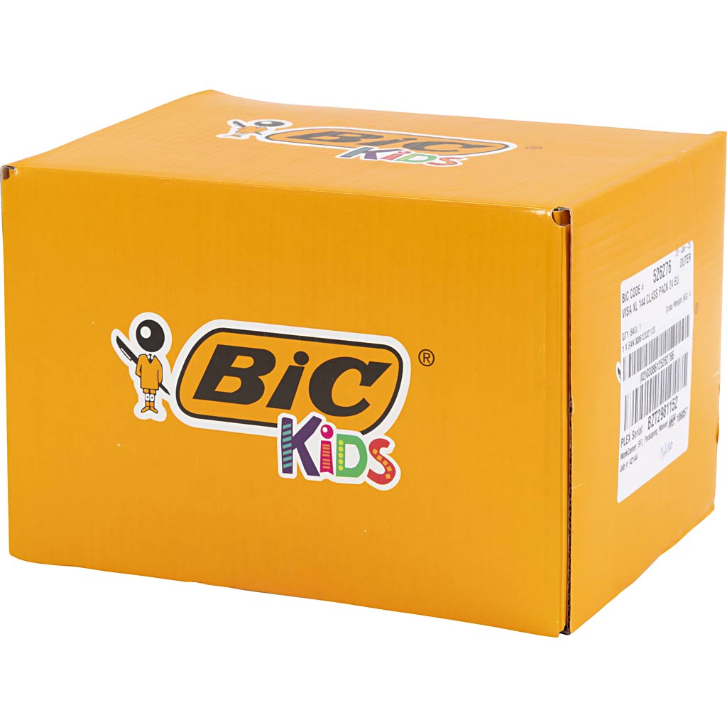 BIC Visa Color Marker, line 3 mm, assorted colours, 12x12 pc