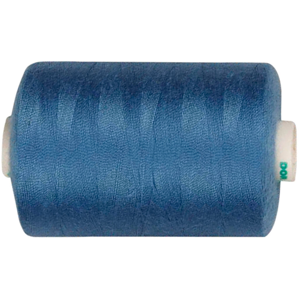 Sewing Thread, mid-blue, 1000 m/ 1 roll