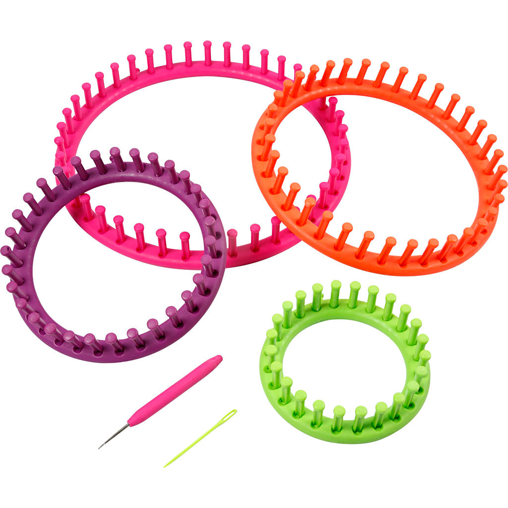 Knitting Loom, dia. 12-17-22-27 cm