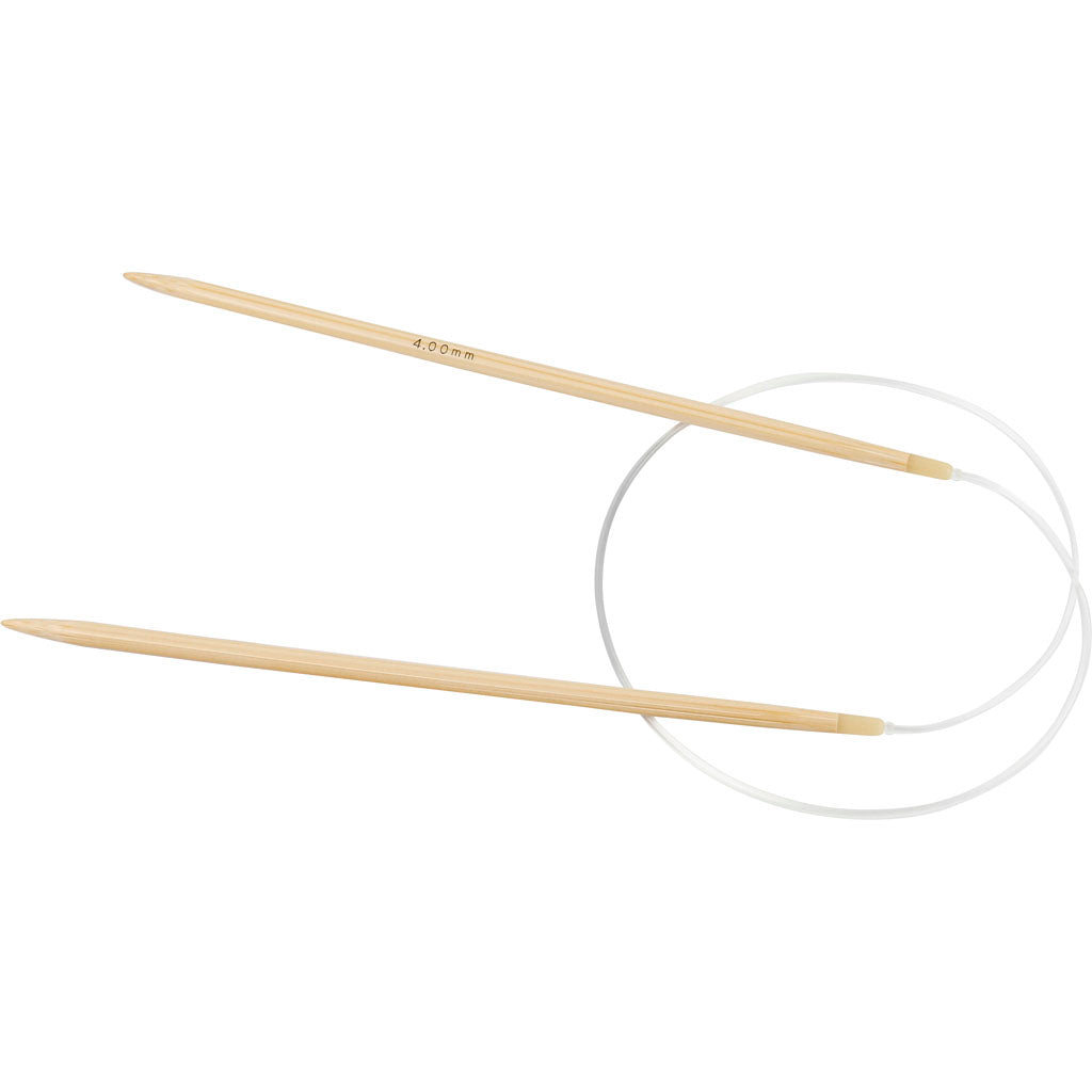 Circular Knitting Needle, L: 60 cm, size 4 mm