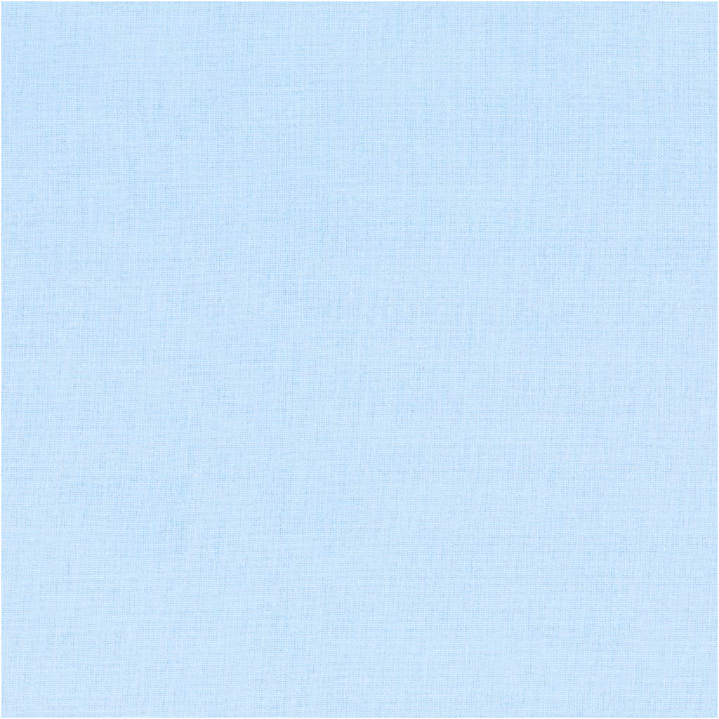 Fabric, W: 145 cm, 140 g, light blue, 10 m/ 1 roll