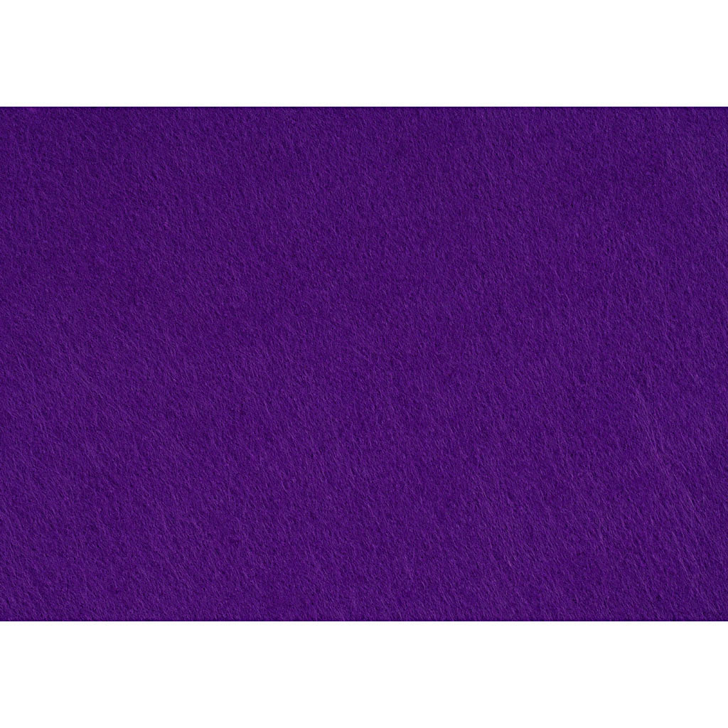 Craft felt, A4, sheet 210x297 mm, thickness 1,5-2 mm, purple, 10 sheet