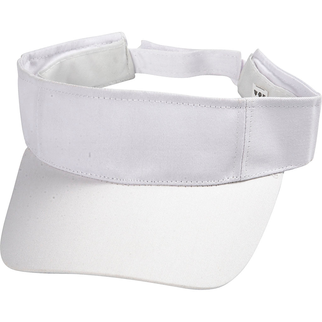 Sun Visor, size 56 cm, white
