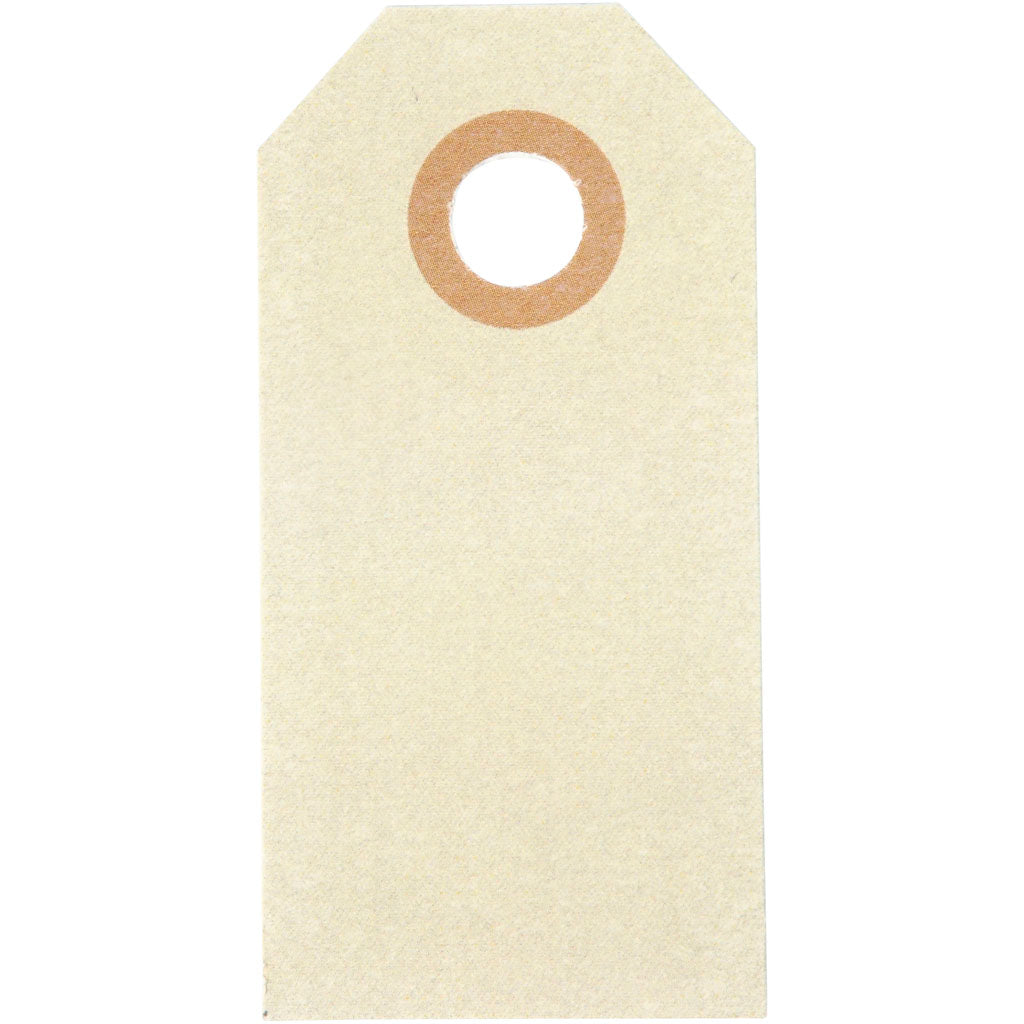 Manila Tags, size 3x6 cm, 250 g, cream, 1000 pc