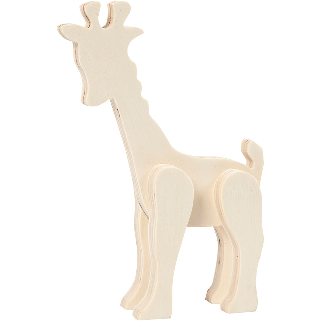 Animal Figure, Giraffe, H: 19 cm, W: 14 cm