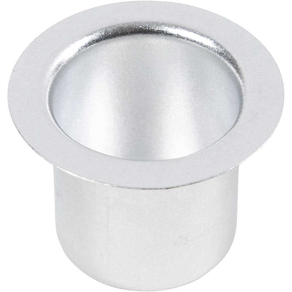 Candle Holder, H: 23 mm, dia. 31 mm, 12 pc