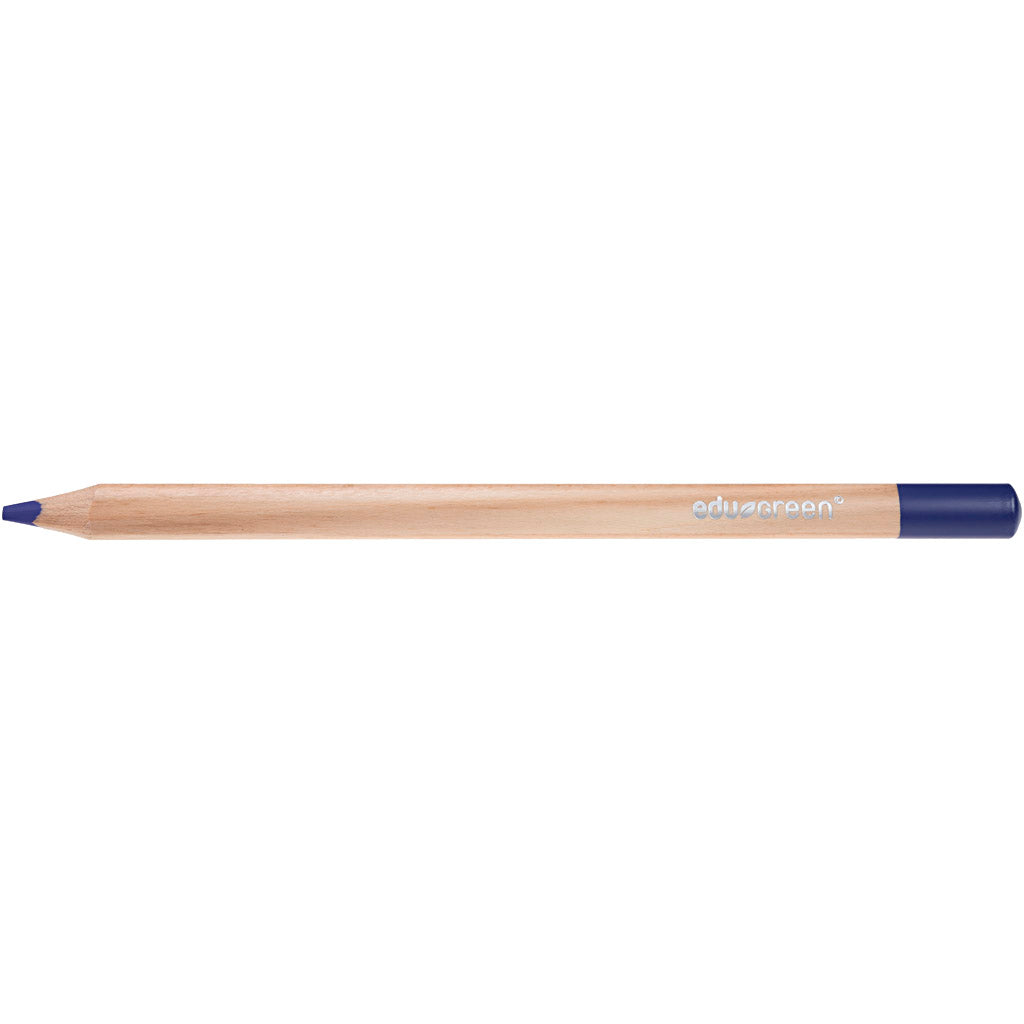 Edugreen Jumbo Coloured Pencils, lead 5 mm, violet, 10 pc