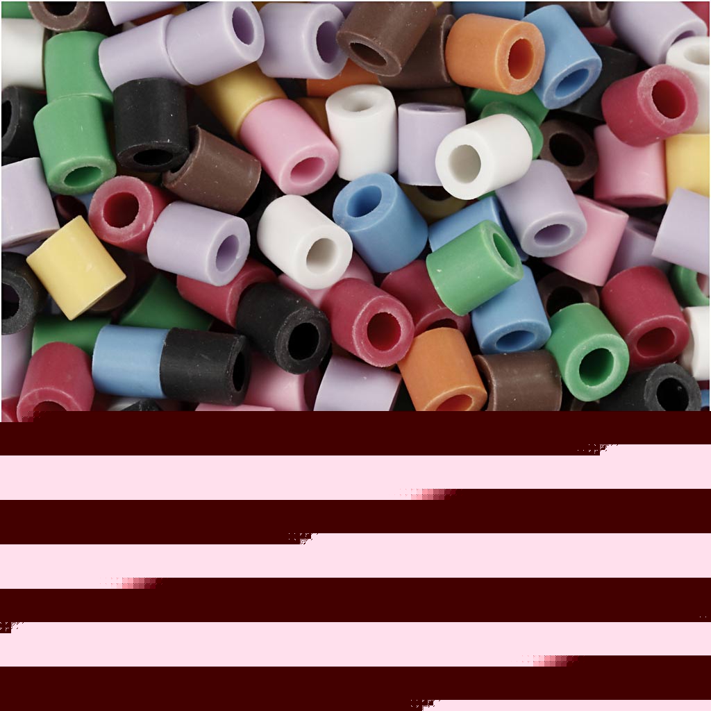 NABBI BioBeads, size 5x5 mm, hole size 2.5 mm, medium, black, 1000 pc