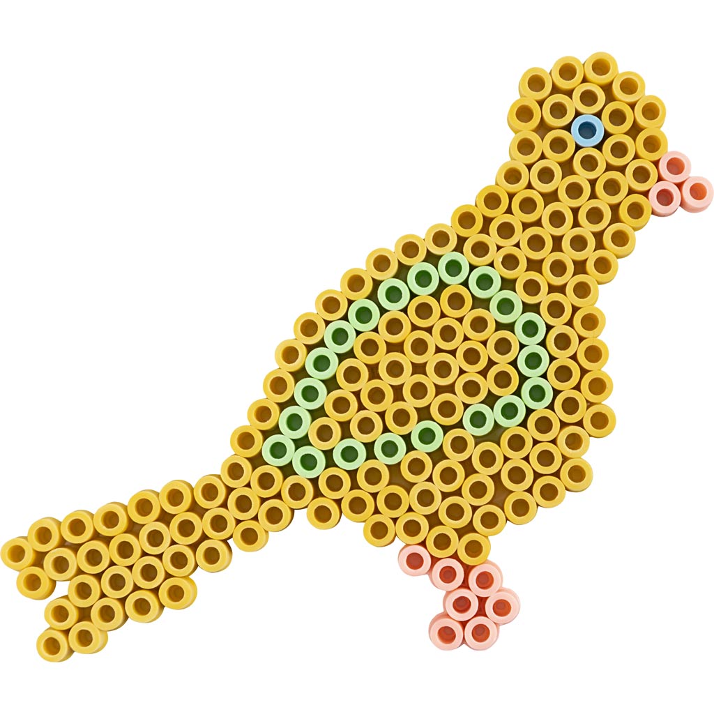 NABBI BioBeads Pegboard, bird, size 6,2x13,4 cm, medium