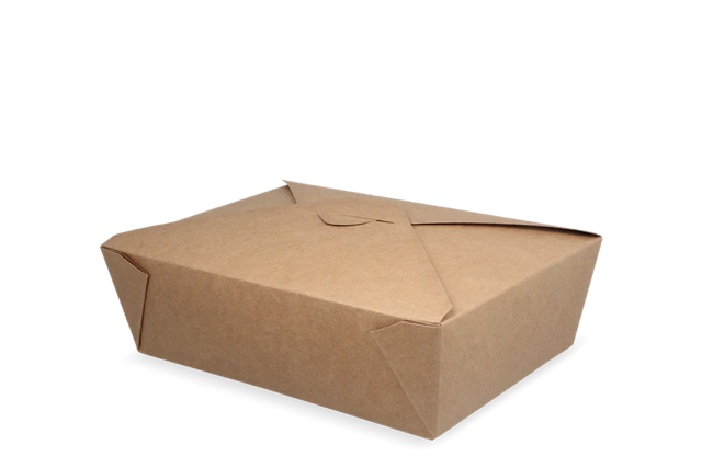 Oriental Meal box 14x6,5x19,7 cm 1800ml kraft (200 pcs)