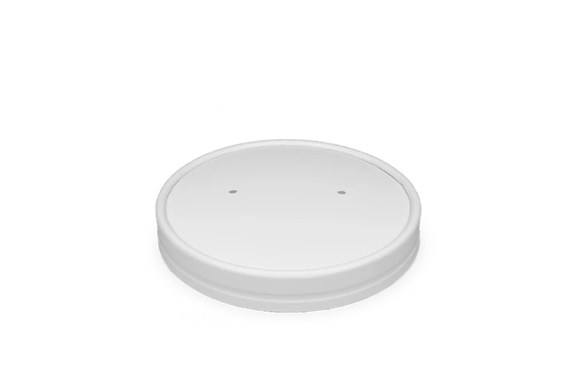 Lid Carton soup cup 750-1000ml Ø11,8cm White (500 pcs)