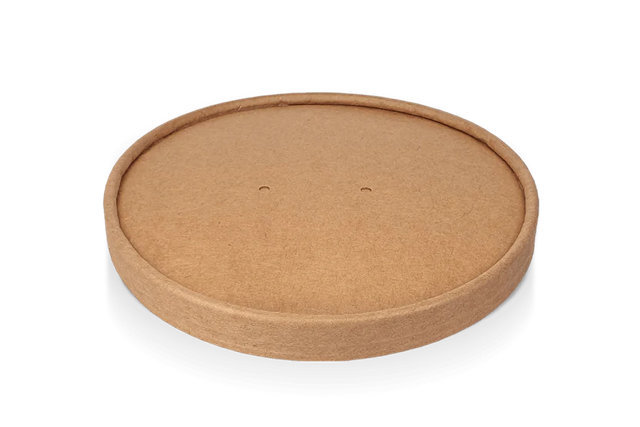 Lid salad Poke Bowl 900-1300ml Ø18,4cm kraft (150 pcs)