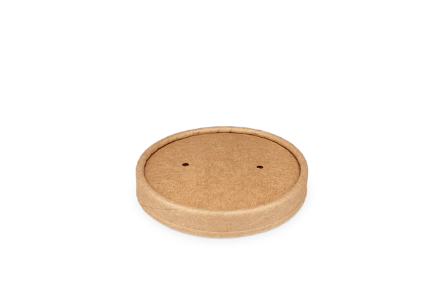 Lid kraft soup cup 240-360ml Ø9 cm (500 pcs)
