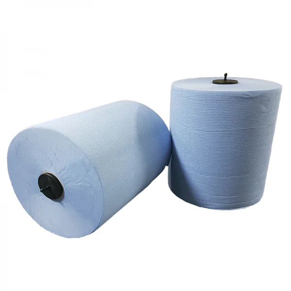 Towel Roll Matic 2 ply 150 meter Ø21cm 100% cellulose blue T7 (6 pcs)