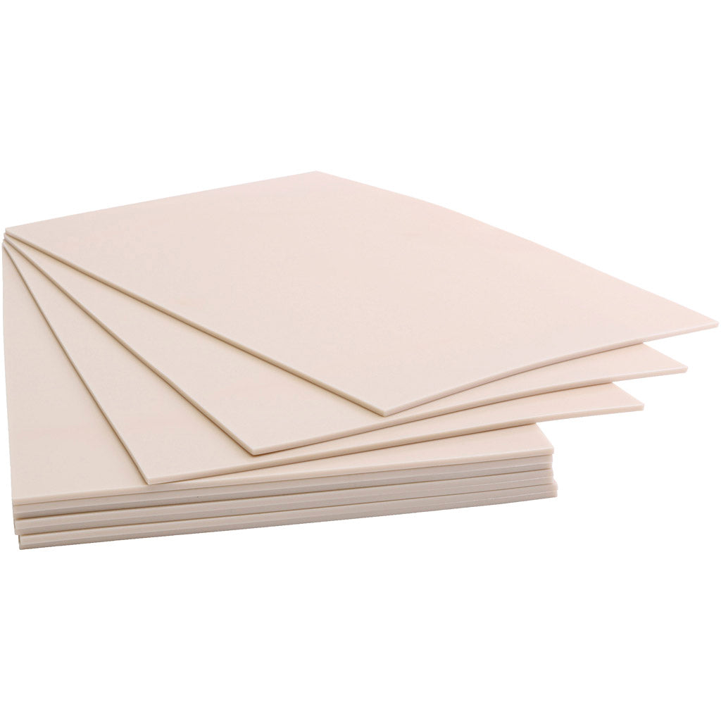 Lino plates, soft, size 20x30 cm, thickness 3 mm, 10 pc
