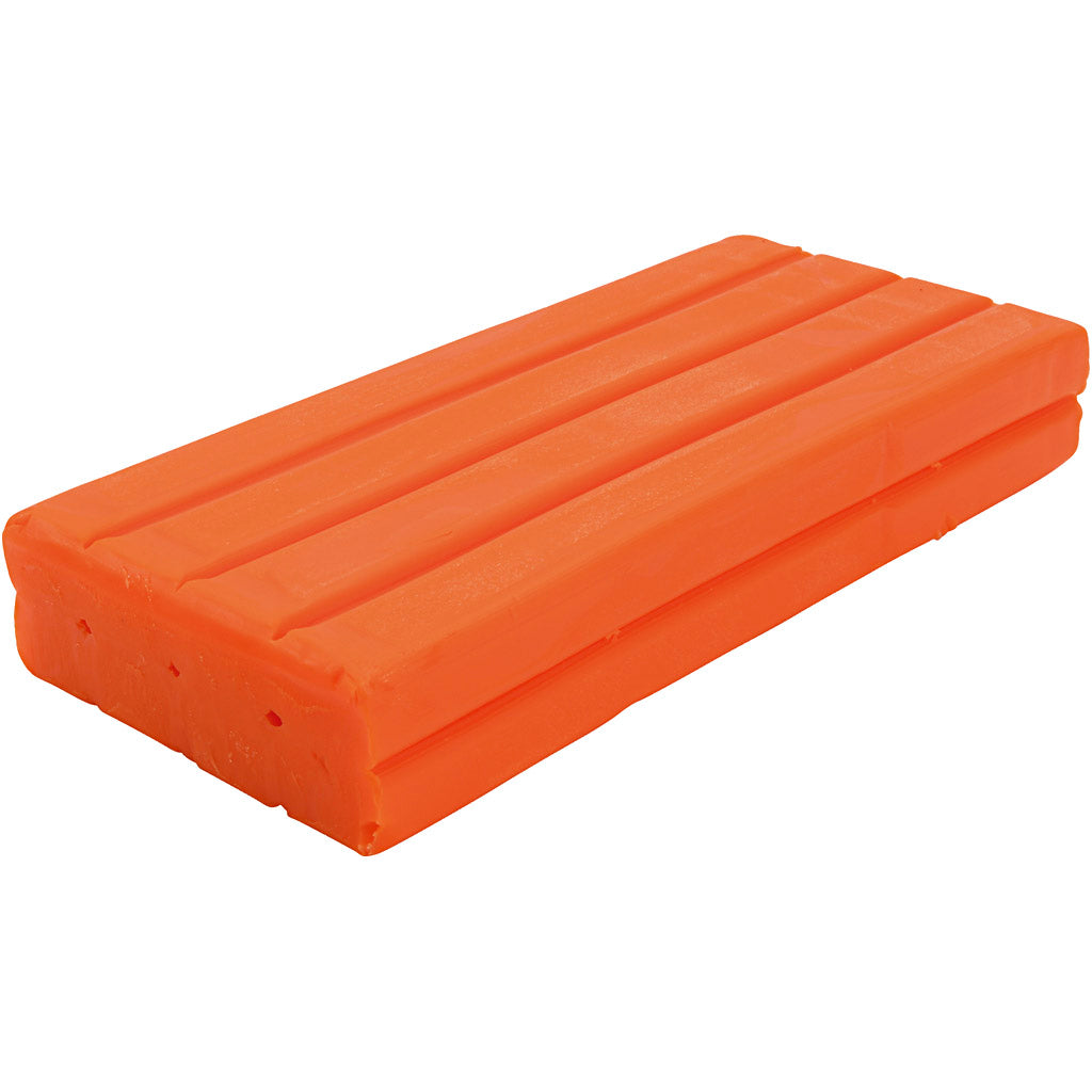 Softy Modelling Clay, orange, 500 g