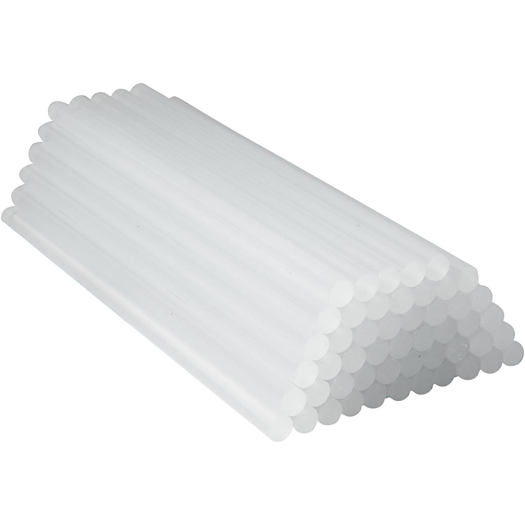 Glue Sticks Maxi, L: 25 cm, dia. 11 mm, 50 pc