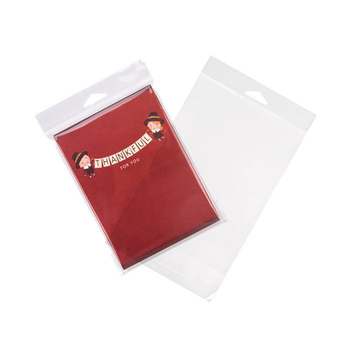 Headerbags 14.3x19.1cm Reclosable and Crystal Clear