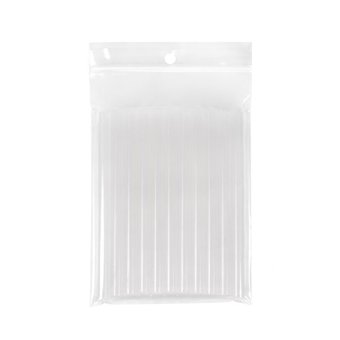 Grip Seal Bags with Hang hole 9x12.5cm Crystal Clear PP 50 micron