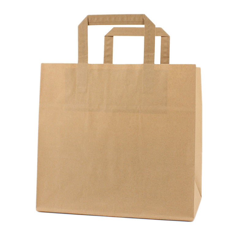 Take-away bags 26+17x25cm Brown (250 pcs)