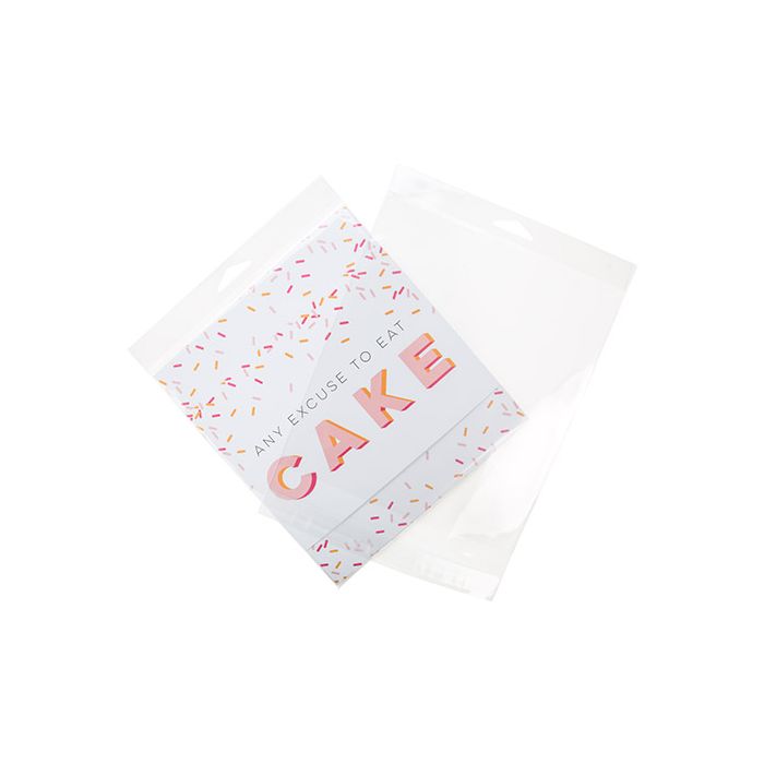 Headerbags 18.1x19.7cm Reclosable and Crystal Clear