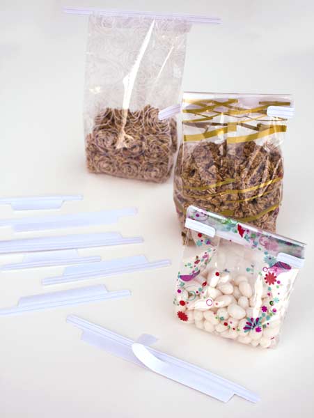 Tin Ties Sticky for 7.5cm wide Bags (500 pieces)