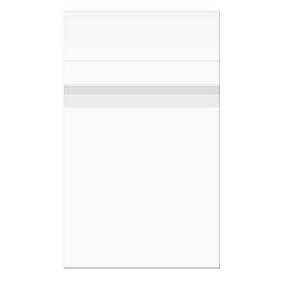 Plastic Bags 26.5x31.1cm Transparent Peel and Seal