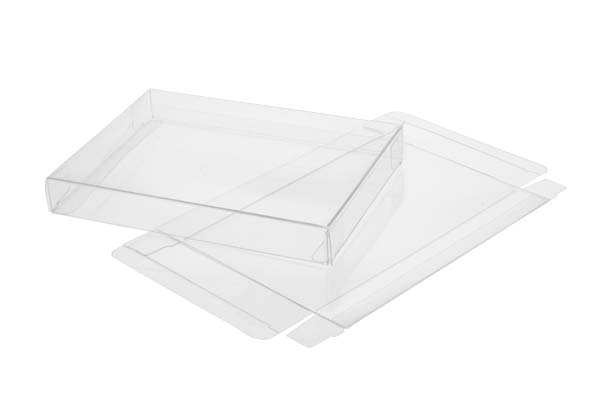 Plastic Gift Boxes 10.8x0.6x15.4cm Crystal Clear