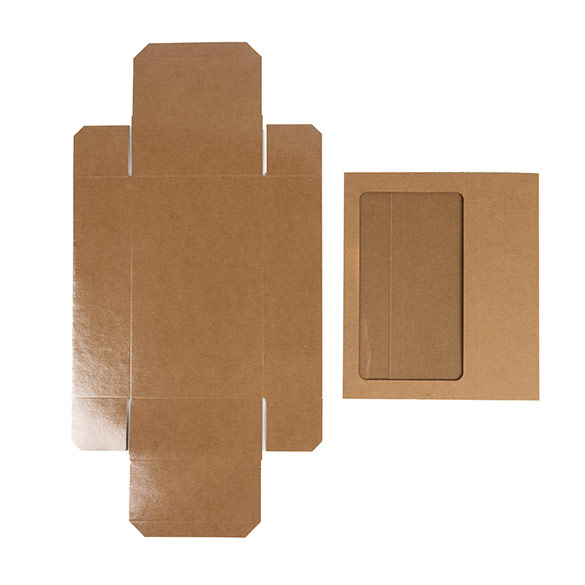 Kraft Two Piece Paper Boxes 21x12,7x5,7cm