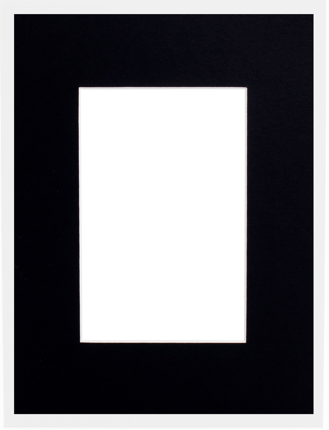 Mount Board 413 Black 28x35cm with 19x24cm window (5 pcs)