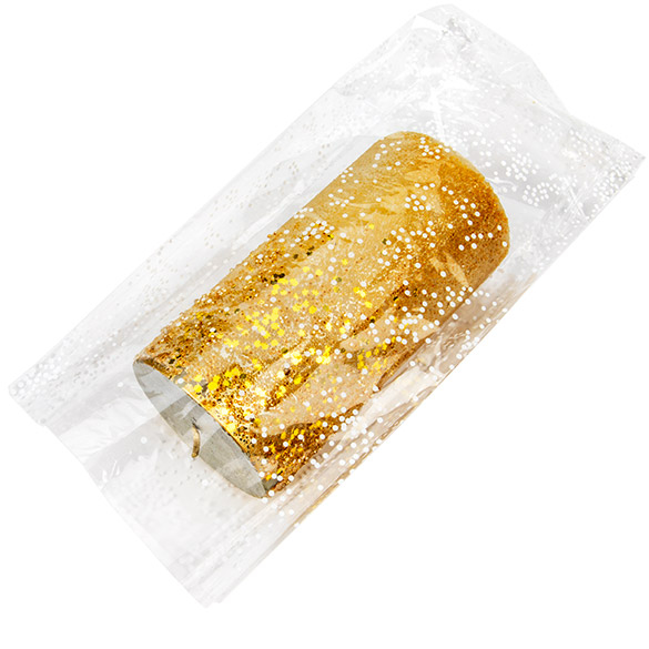 Printed Bags little Dots White 12.5x8x29 cm with side gusset