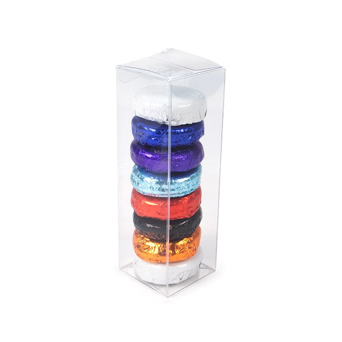 rPET Crystal Clear Pop & Lock Box 5.1x5.1x15.2 cm