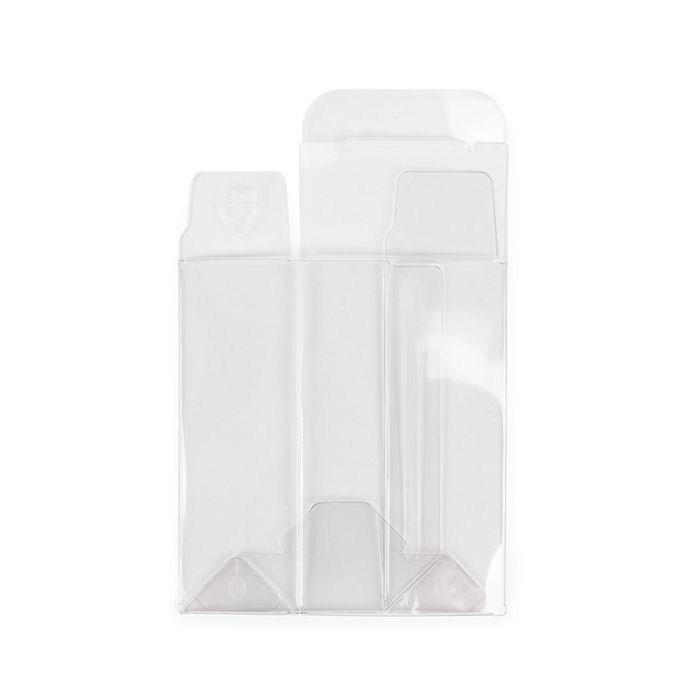 rPET Crystal Clear Pop & Lock Box 5.4x3.2x9.2 cm
