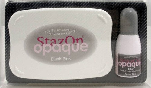 Ink Pads Stazon + Refill Blush pink (1 pc)