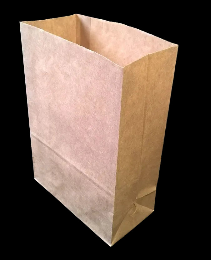 Block Bottom Bags Kraft 70 g/m2 22x11x30cm