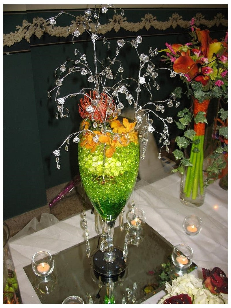 Wasserperlen Grün 10-12 mm (1 Schachtel) [IFS-10335]