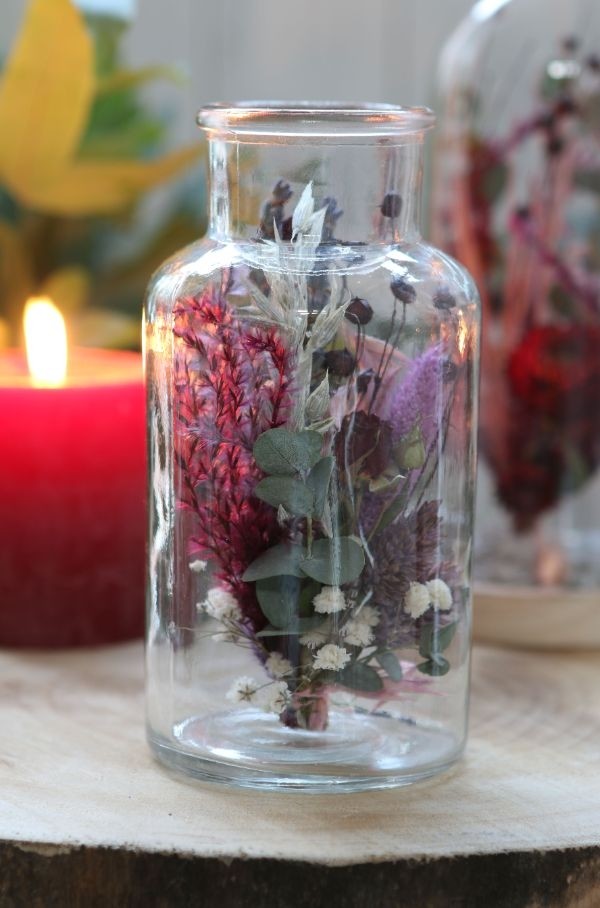 Medizinflasche Glas 16x8cm (12 Stück) [IFS-129195]