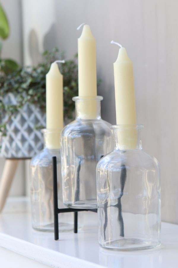 Glasflasche Ø7 h: 12 cm Transparent (20 Stück) [IFS-129196]