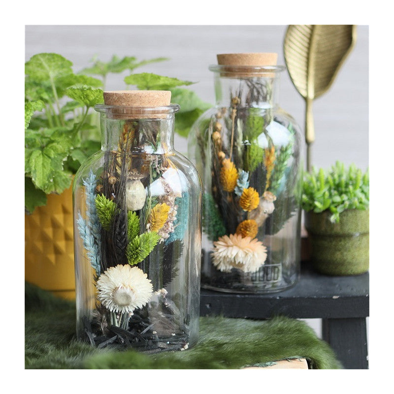 Medizinflasche Glas 20x10cm (6 Stück) [IFS-129198]