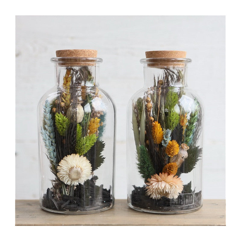 Medizinflasche Glas 20x10cm (6 Stück) [IFS-129198]