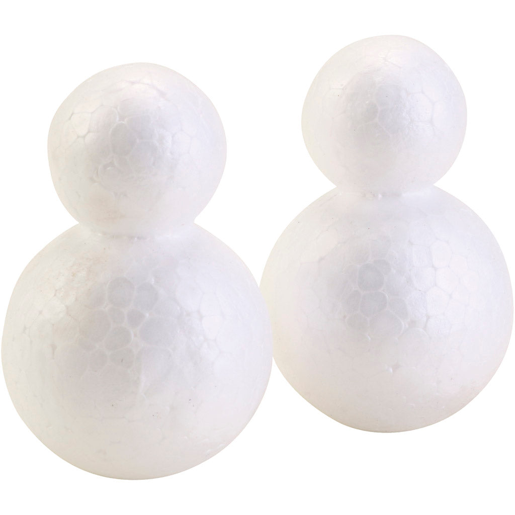 Styroporfiguren, H 6.5 cm, 50 Stk/ 1 Pck [HOB-752430]