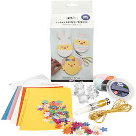 Mini Kreativ Set Papierdeko, Karton zum Verzieren, 1 Set [HOB-100758]