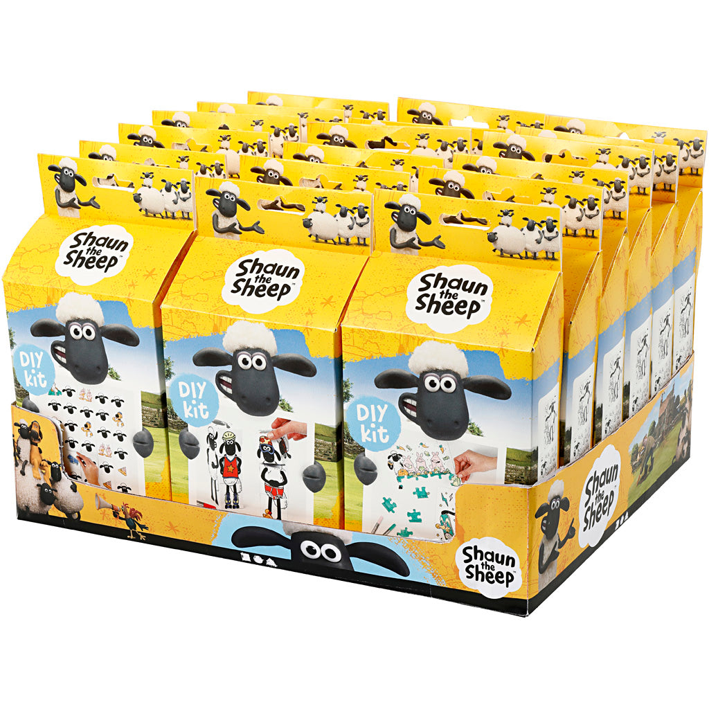 Tischdisplay mit Materialset-Sortiment, 18 Set/ 1 Pck [HOB-100799]